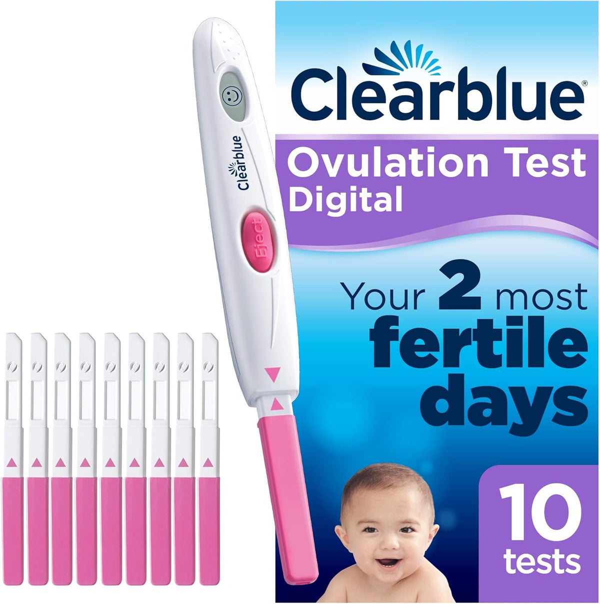 Clearblue Digital Pregnancy Test Kits Maternity 10 tests