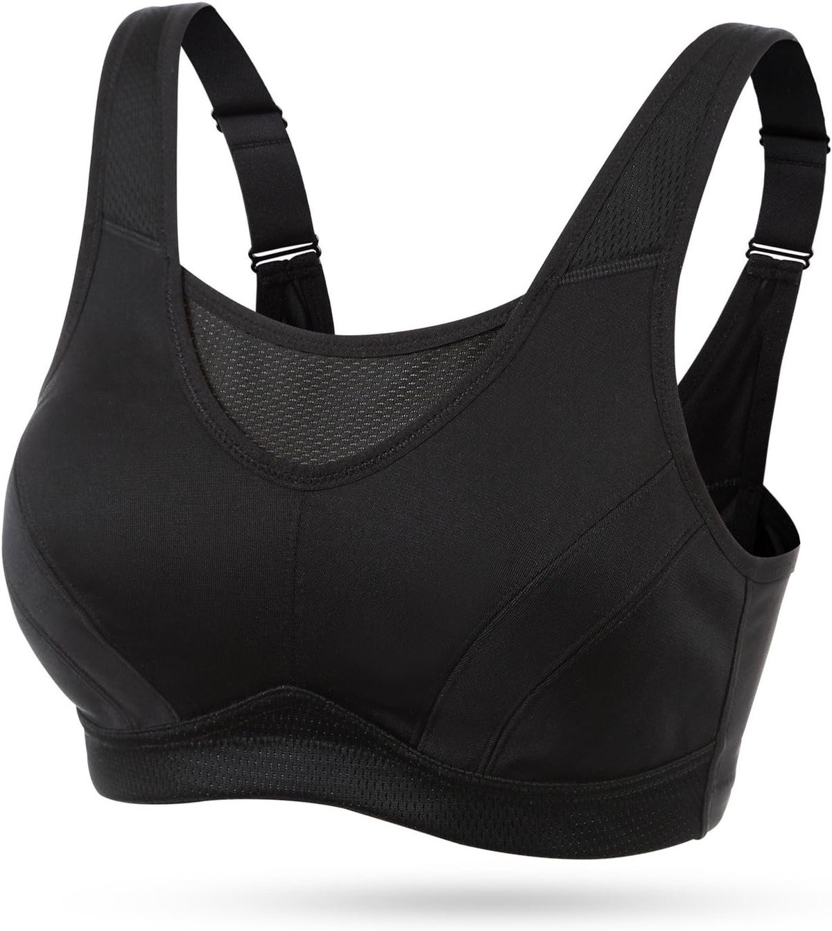 Wingslove High Impact Sports Bras for Women Plus Size Non Padded Wirefree Workout Bra Bounce Control