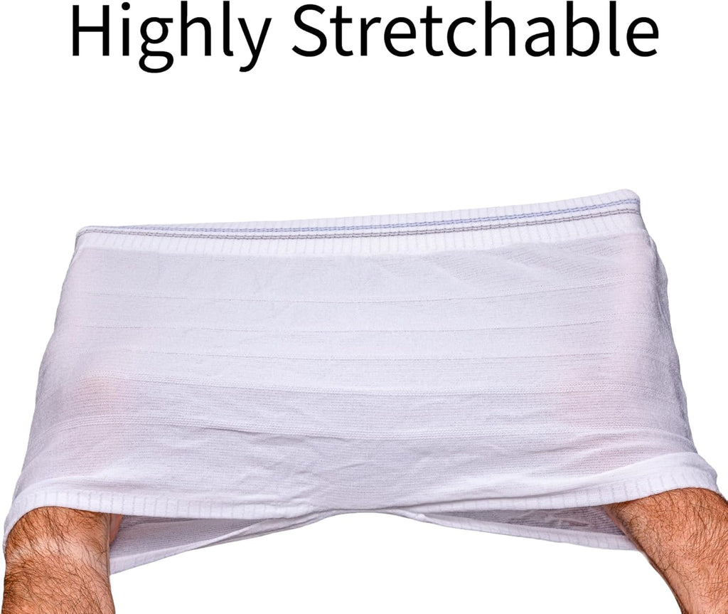 5 Pack Mesh High Waist Knit Underwear for Postpartum and Incontinence Size (M/L)