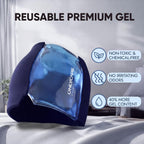 ONLYCARE Migraine Relief Cap, Headache Relief Cold Cap with Odorless Gel | Cooling Hat Head Wrap Soothing Face Ice Pack Mask Products for Tension Stress Hangover & Puffy Eyes, Relaxing Gifts for Women