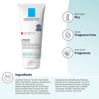 La Roche-Posay Lipikar Soothing Relief Eczema Cream, Sensitive Skin 6.8oz | Face & body lotion for eczema, dry, sensitive skin with colloidal oatmeal. Soothes and relieves irritation.