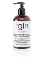 tgin Protective Leave In Conditioner – Restores Moisture & Shine – 13 oz | Miracle RepaiRx Leave In Conditioner For Curly Hair with Black Castor Oil & Biotin for Growth – Reduces Breakage & Split Ends
