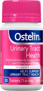 Ostelin Urinary Tract Health - High Strength Cranberry 72000mg 30 Tablets – Antioxidant Support – Maintains Urinary Tract & Kidney Health
