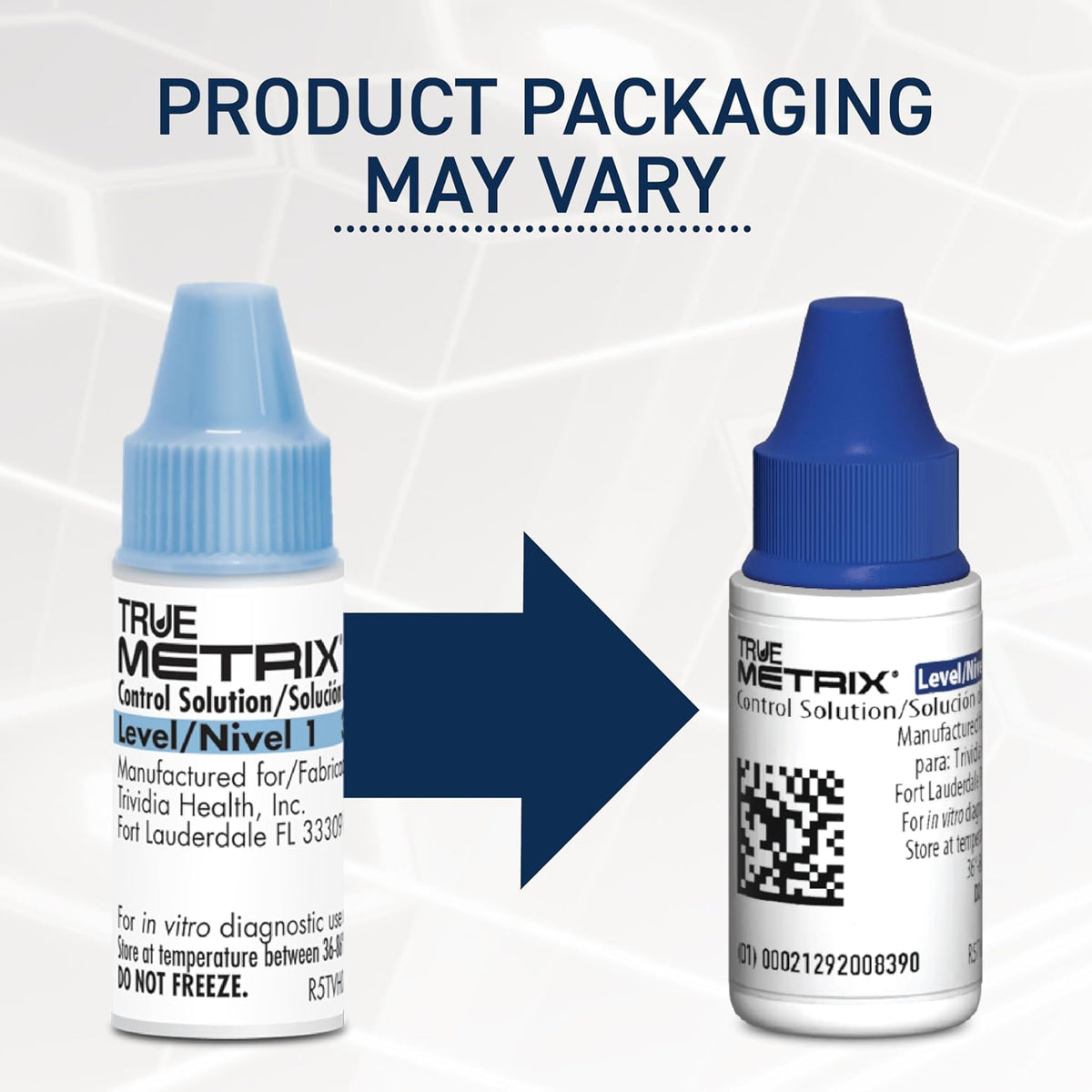 True Metrix Control Solution Level 1, 3 mL | Blood Glucose Control Solution