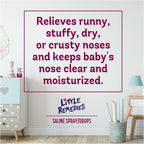 Little Remedies Sterile Baby Saline Nasal Spray and Drops, 1 Fl Oz