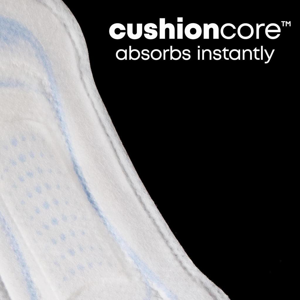 U by Kotex Ultra Thin Pads, Clean & Secure, Regular Absorbency, 60 Count (Packaging May Vary)