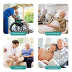 YHK Tubular Slide Sheet for Patient Transfer, Washable Reusable Flat Slide Sheet, Safetysure Transfer Slide for Moving Bedridden Patients, Slides for Cars, Hospital Bed, Home Care (28.3" x 47.2")