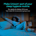 Unisom SleepTabs, Nighttime Sleep-aid, Doxylamine Succinate, 80 Tablets