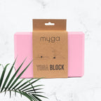 MYGA Yoga Block,Lightweight EVA Foam Yoga Brick,High Density Non-Slip Block for Yoga Poses, Pilates, Balance and Flexibility