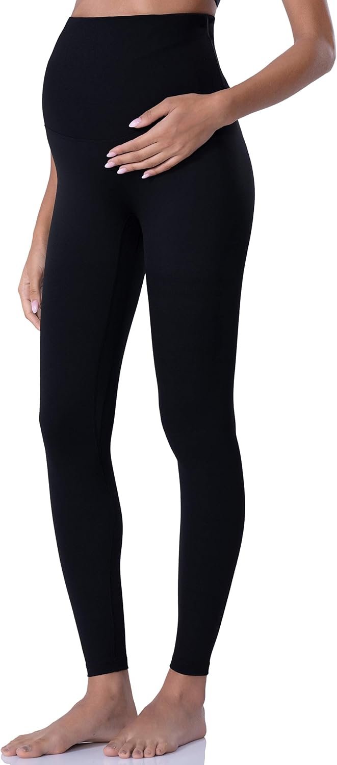 POSHDIVAH Maternity Leggings for Women Pregnancy Yoga Pants