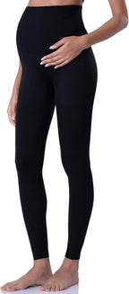 POSHDIVAH Maternity Leggings for Women Pregnancy Yoga Pants