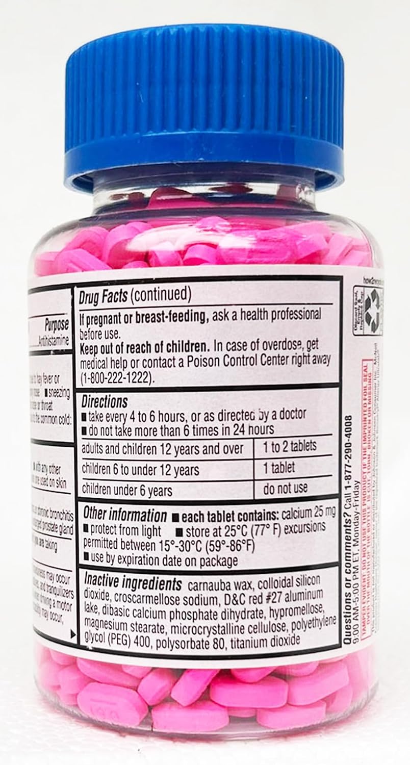 Member's Mark 25 mg Diphenhydramine Allergy (600 Count)