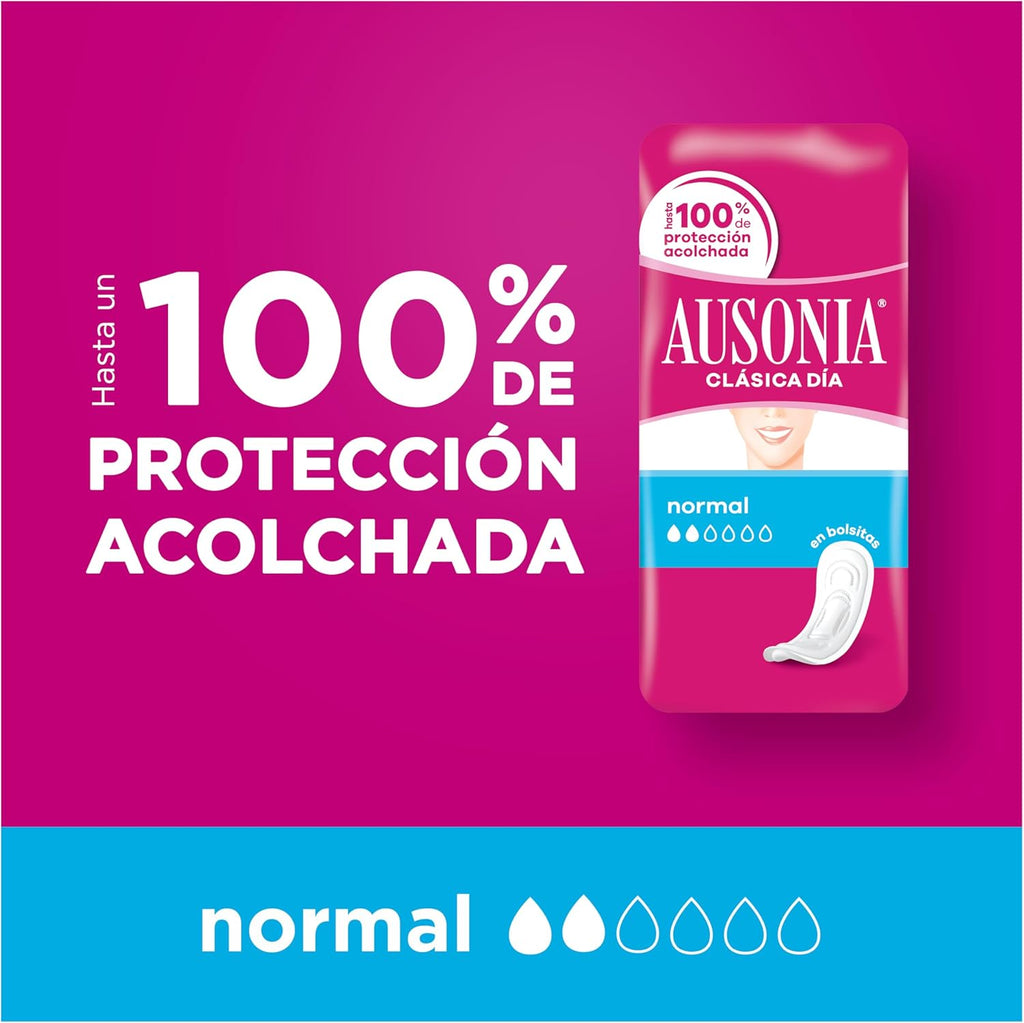 Ausonia Classic Normal Wingless Sanitary Pads, Pack of 16