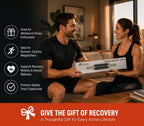 Muscle Roller Stick for Deep Muscle Recovery, Double Row Massage Roller | Double Row Design | Smooth Controlled Rolling | Large Muscle Coverage | Workout Recovery | Portable Recovery Tool