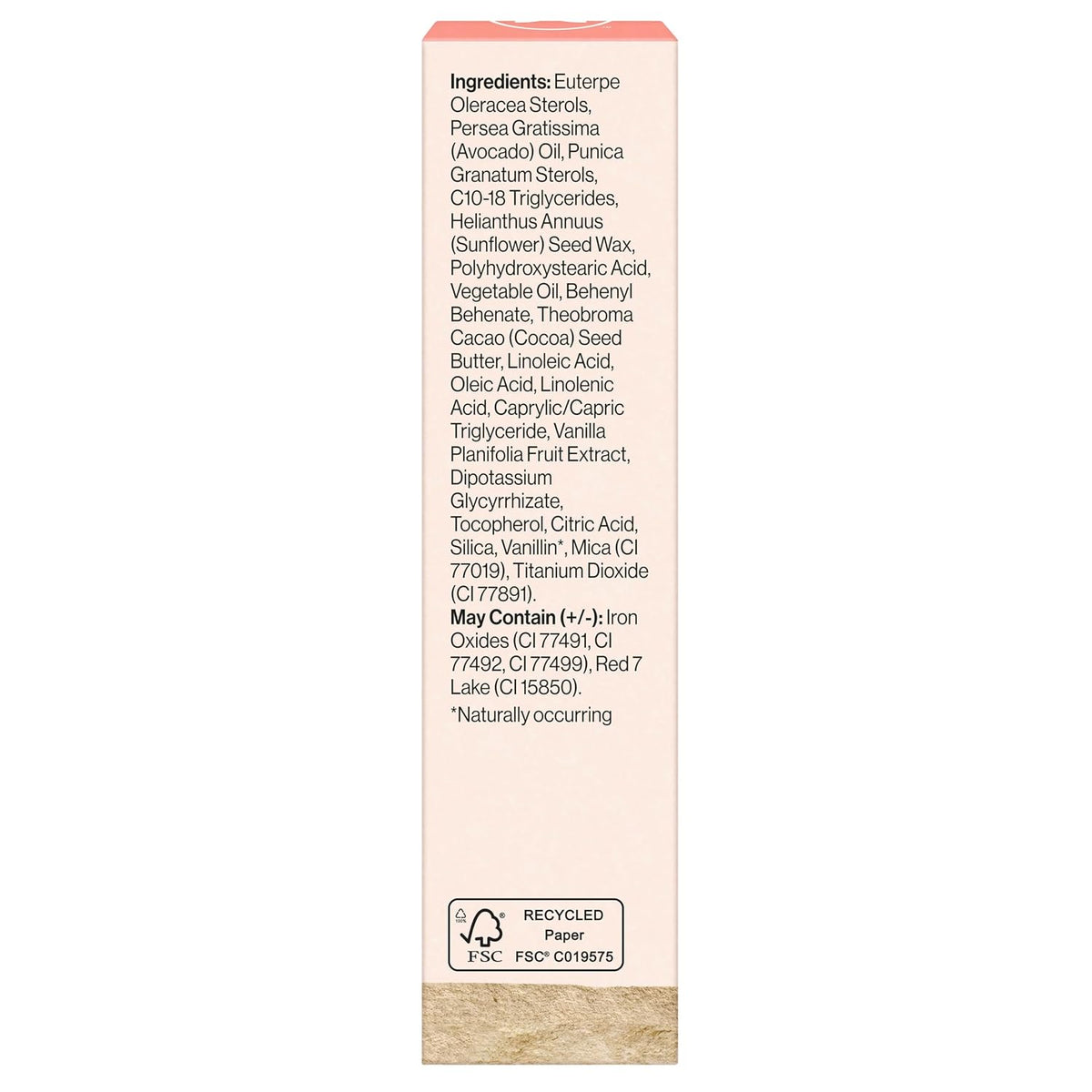 Honest Beauty Moisturizing Vegan Tinted Lip Balm, Antioxidant-Rich, Melon