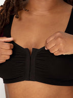 Fruit of the Loom Woment's Front Close Racerback Sport Bra 2 Pack