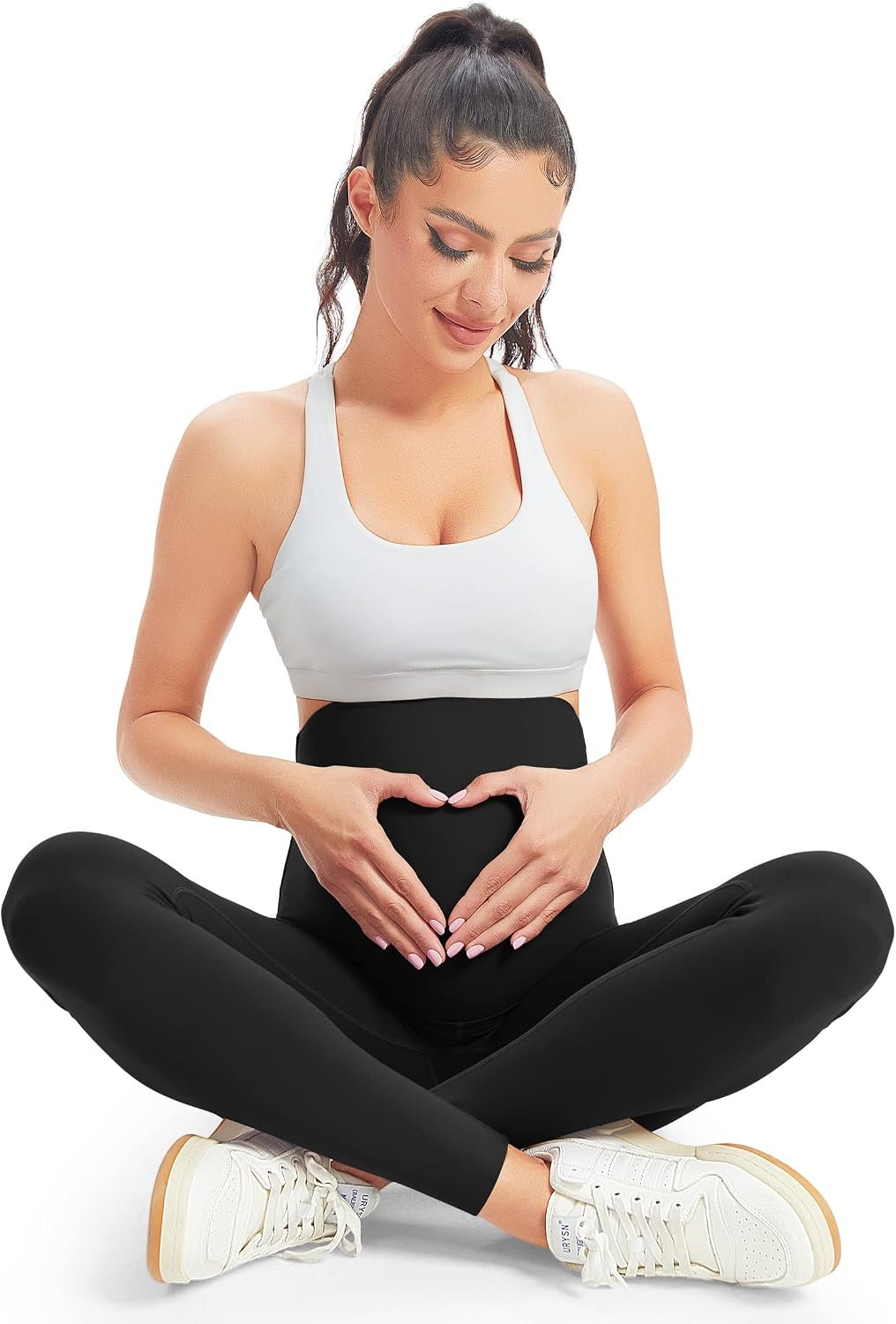 BONVIGOR Maternity Leggings for Women Over the Belly