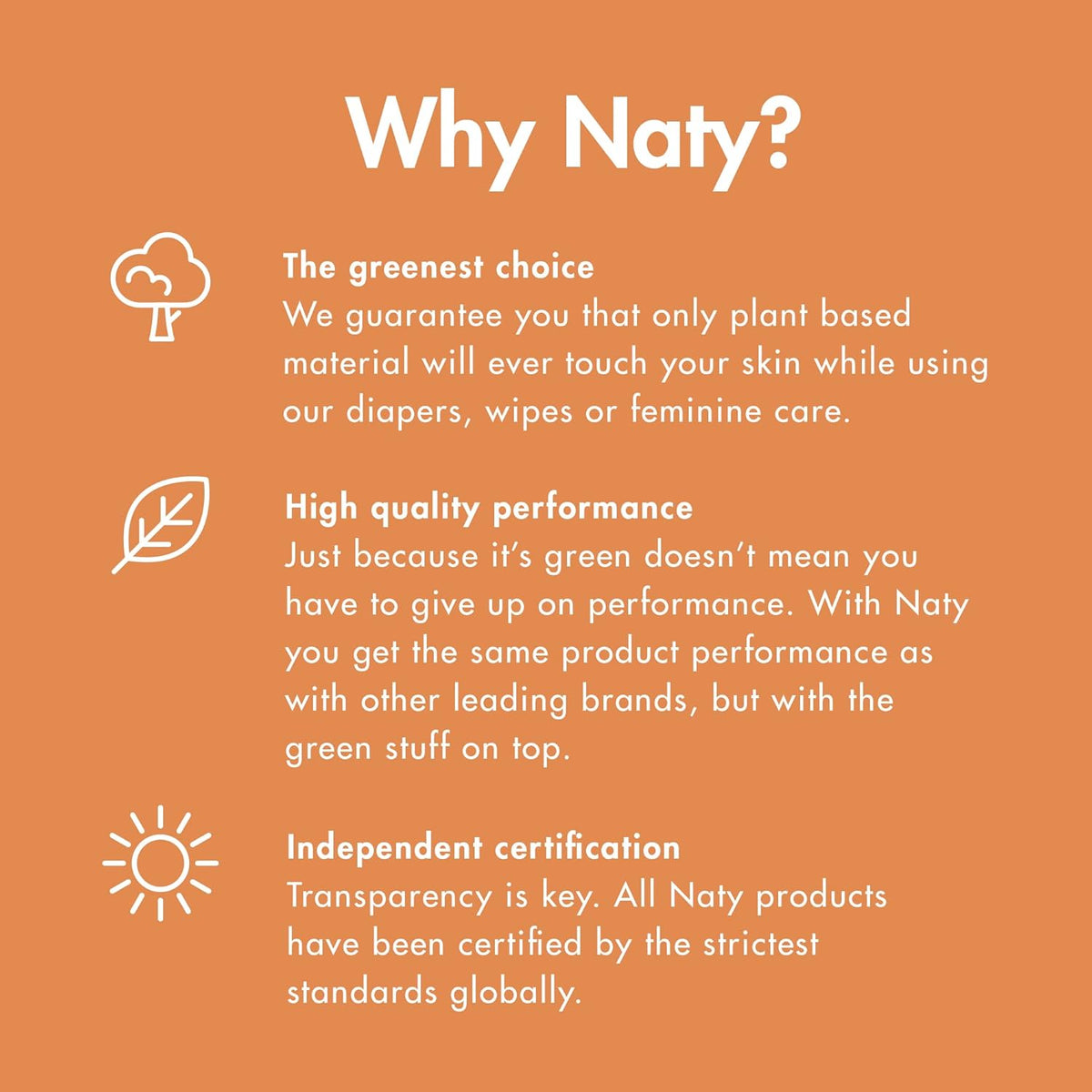 Naty Maternity Pads for Women - Pregnancy and Postpartum Pads for Maternal Care and Recovery, Absorbent for Leak Protection (10 Count)