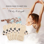 MQUPIN Panty Liners Reusable Organic 5 pieces