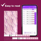 Pregnancy Detection Test Strips Kit: Easy@Home 20 HCG Tests 10miu/ml Powered by Accurate Fertility Tracker iOS and Android Premom App