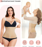 LODAY Waist Trainer Corset Shapewear Tummy Control Body Shaper Waist Cincher for Women Faja Postpartum Belly Band Wrap