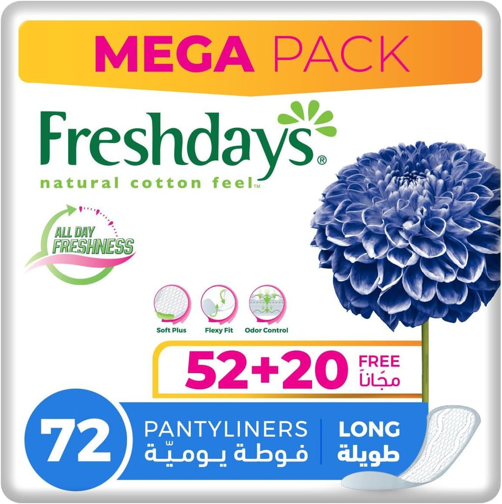 Panty Liners 72 pads