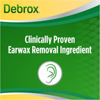Debrox Ear Wax Removal Kit, Bulb Syringe & 0.5 Fl Oz Removal Ear Drops | Bulb Syringe and Microfoam Ear Drops with Carbamide Peroxide, Safe and Gentle Ear Cleaning Kit, Earwax Remover for Adults
