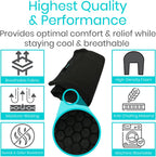 Vive Crutch Pads, Bag, & Hand Grips (5 PCS) - Crutches for Adults Armpit