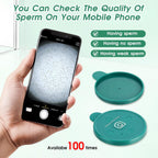 Sperm Magnifying Glass, Suitable for Semen Observation,Home Sperm Testing, Male Fertility Observation, Quick Result,Can be Used 100 Times