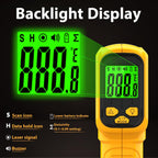FKM Infrared Thermometer Gun Non-Contact Laser Temperature Gun -58°F~986°F | (-50°C~530°C) Adjustable Emissivity,Digital Thermometer Gun for Cooking,Oven,Griddle,Automotive,HVAC,Industrial,Not for Human