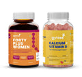 Gytree Menopause Capsule 40+ | Plant-Based Menopause Supplement for Women | With Calcium & Vitamin D Gummies