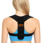 PLETHEON Adult Shoulder Posture Corrector Belt | Clavicle & Upper Back Support Brace | Posture Alignment Support | Fit From 30 to 44 Inch Tummy
