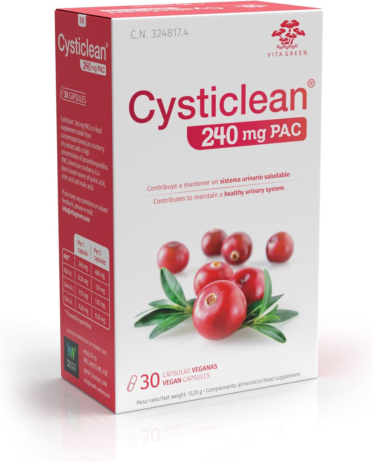 PAC Dietary Supplements 30 capsules
