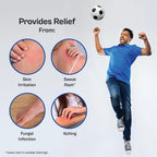 TATA 1MG Clotrimazole Dusting Powder for Sweat Rash, Itching, Skin Irritation, Chafing & Redness - 1 * 50gms