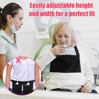 Tummy Drain Bottle Holder, Post Surgery Drain Bag Holder for Breast Surgery Adjustable Comfortable Breathable Great for Post-Surgery Care Includes 2 Bags