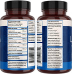 Nested Naturals Luna Melatonin-Free Sleep Supplement - Non-Habit Forming Herbal Sleep Supplement, Adult Bedtime Support, Help Sleeping w/Chamomile, Valerian, L-Theanine - 60 Vegan Capsules