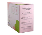 FabPad Organic Cotton Panty Liners Ultra Thin Rash Free Biodegradable Eco-Friendly Everyday Pantyliners (Pack of 80)