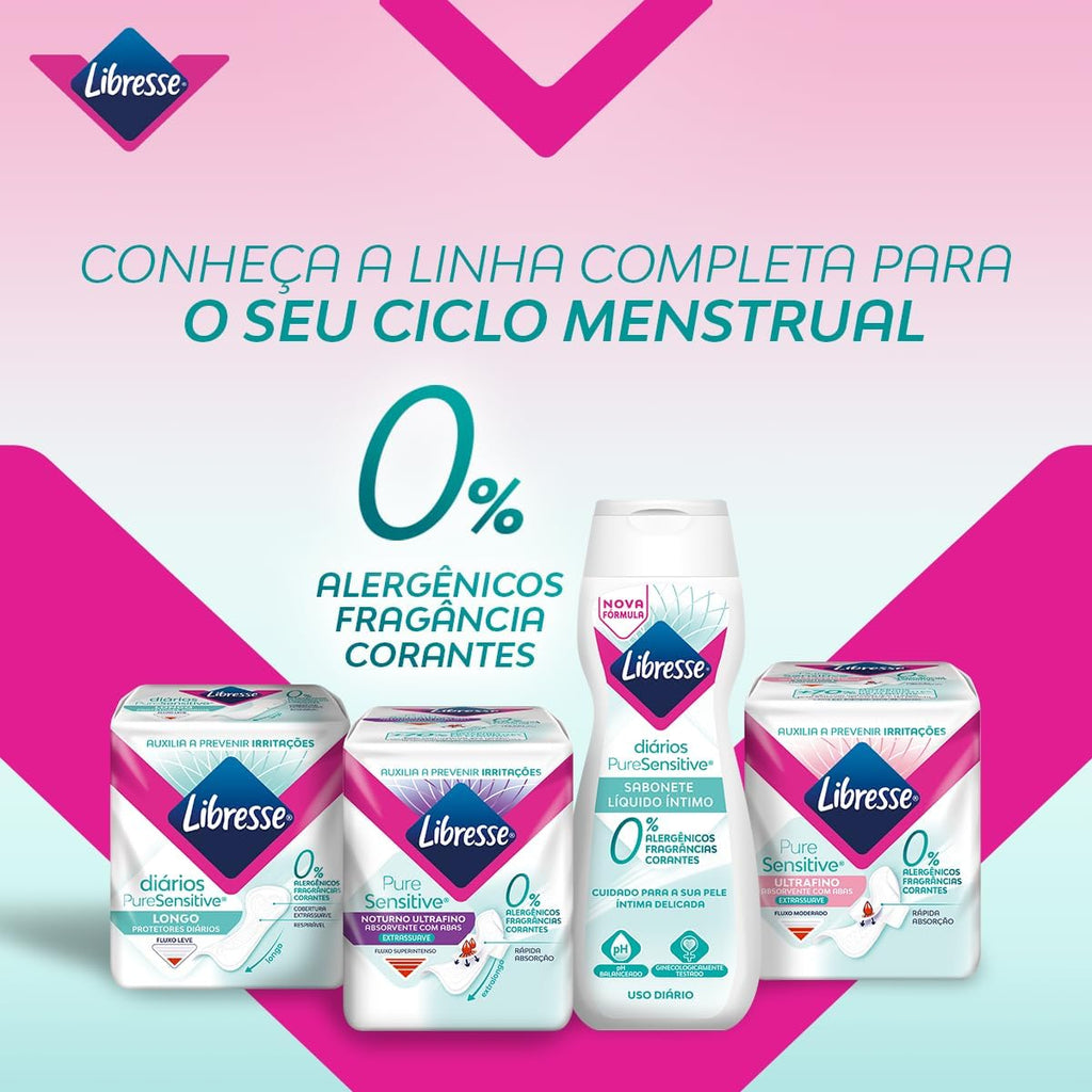 Libresse Sanitary Pads Overnight 28 pieces
