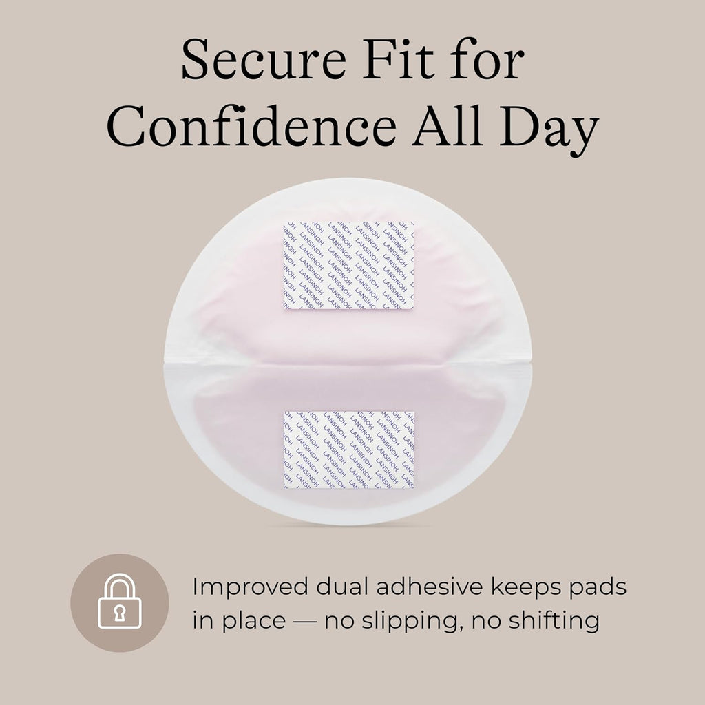 Lansinoh Stay Dry Disposable Nursing Pads, Soft and Super Absorbent Breast Pads, Breastfeeding Essentials for Moms, 100 Count | Soft, Super Absorbent, Breast Pads, Breastfeeding Essentials for Moms