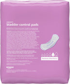 Amazon Basics Incontinence Pads for Women, Postpartum, Long, Maximum Absorbency, Bladder Control, Unscented, 39 Count