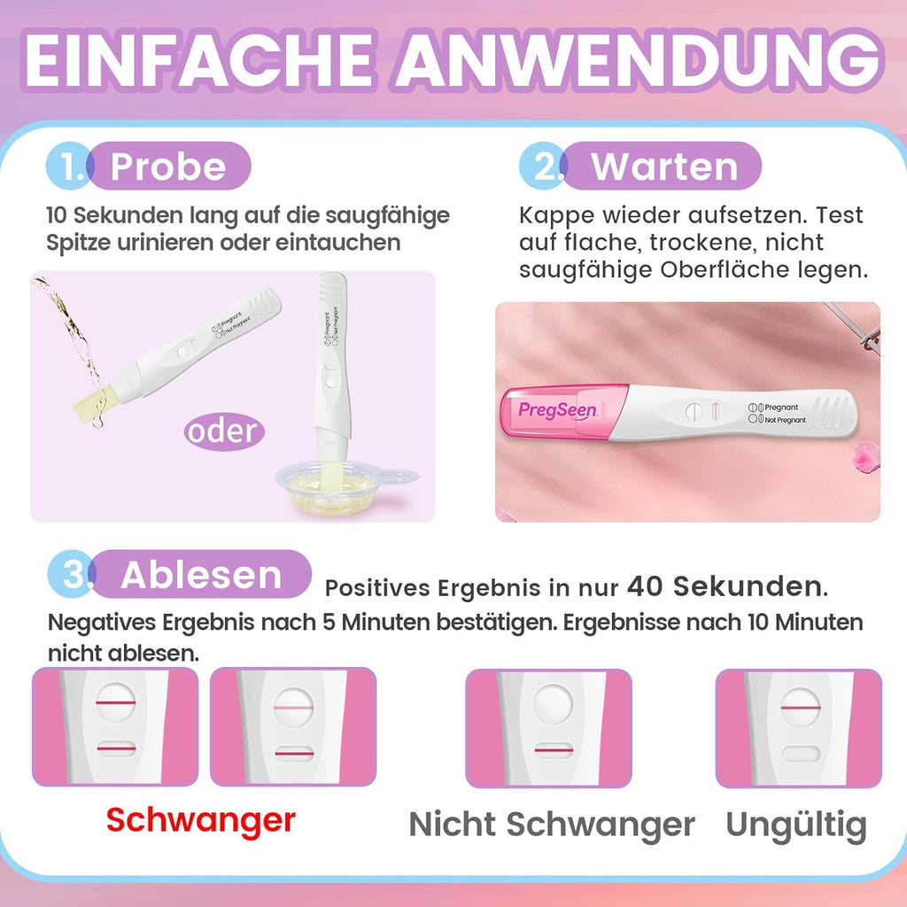 Schwangerschaftstest Pregnancy and Ovulation Tests