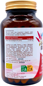 El Oro de los Andes Organic Red Maca 90 Capsules - Antioxidant Superfood for Hormonal Balance and Menopause - Bone and Prostate Protection - Vegan Andean Pure Root