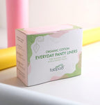 FabPad Organic Cotton Panty Liners Ultra Thin Rash Free Biodegradable Eco-Friendly Everyday Pantyliners (Pack of 80)