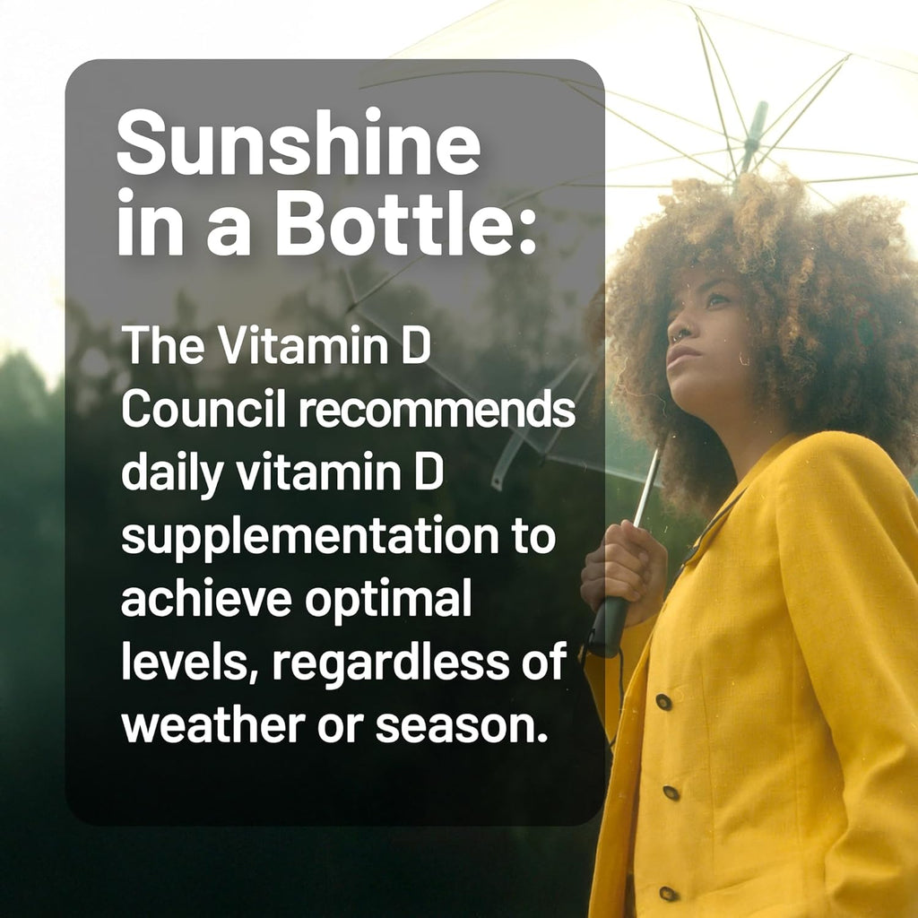 NatureWise Vitamin D3 10000IU Supplement, Immune Support, 90 Mini Softgels