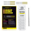 Fentanyl Test Strips Kit with Quick Results, 5 Pack, Testing for Liquid and Powder Substances, Rapid Response for Liquids, Powders and Pills, 10mg Micro Scooper Included