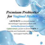 LACTOMEDI Intimate Care Gel | Intensive Care Package | Vaginal Probiotics Applicator | Yeast Infection Care | BV Care for Women | pH Balance Gel | Itchiness and Unpleasant Odor (1box x 5pcs)
