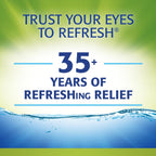 REFRESH RELIEVA FOR CONTACTS Lubricant Eye Drops Artificial Tears Contact Lens Rewetter, 0.27 fl oz (8 mL)