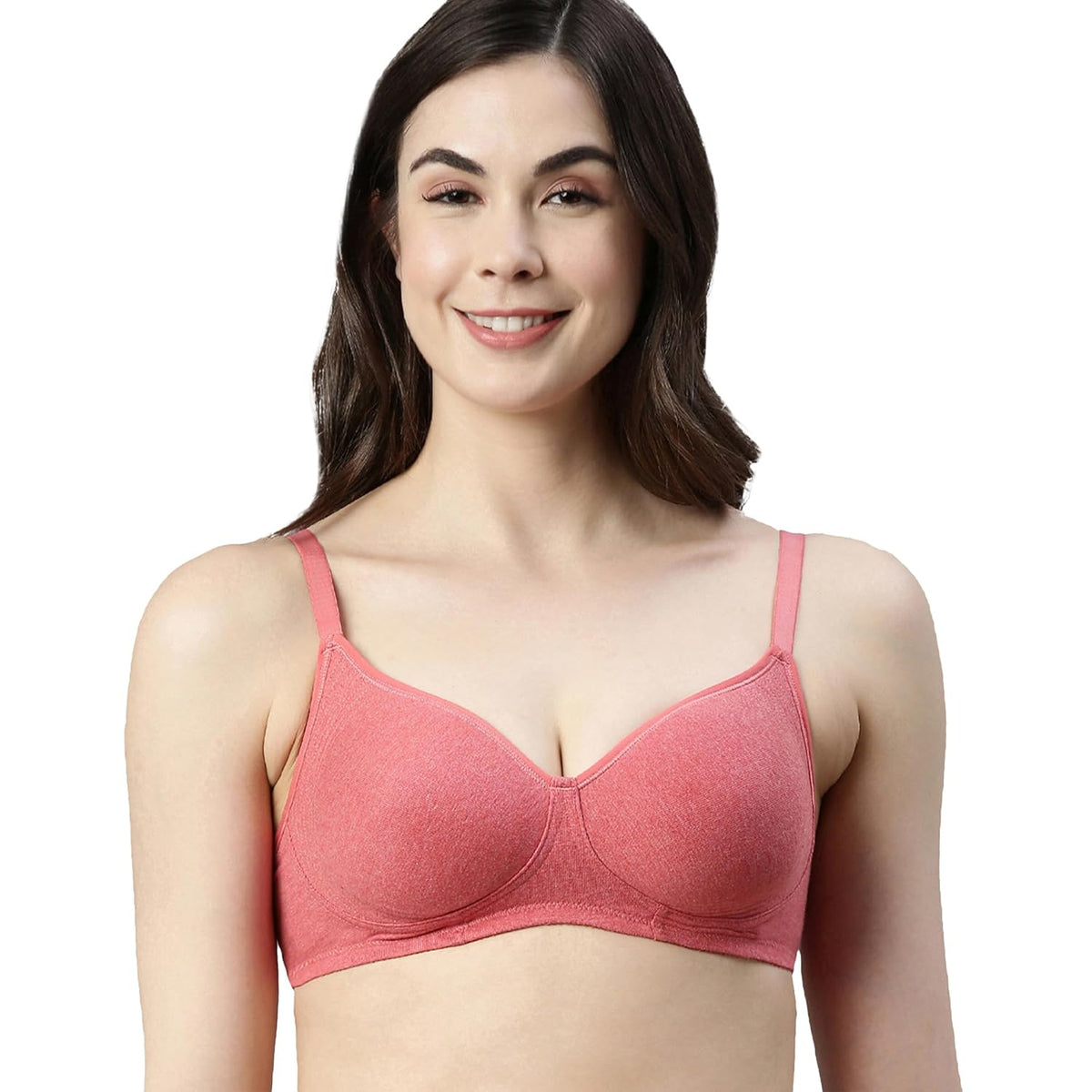 Enamor Innovations Fabcool Encircled Side Support Shaper, Non Padded, Wirefree, High Coverage, Women's Cotton Everyday Bra - A042 (Available in Plus Sizes)