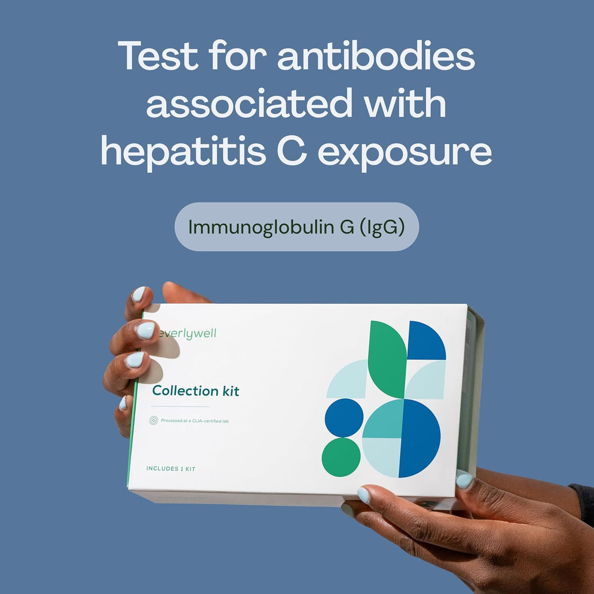Everlywell At-Home Hepatitis C Test Collection Kit for Women and Men. Get Discreet, Accurate Results at Home from a CLIA-Certified Lab Within Days, for Ages 18 Plus