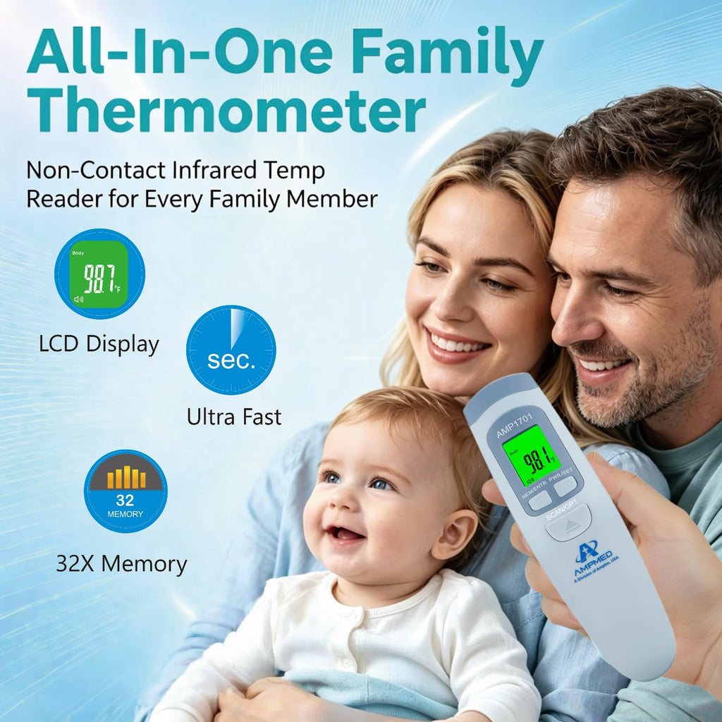 Medical Grade No-Touch Forehead Thermometer